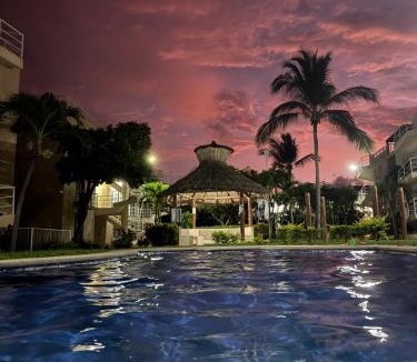 Puente del Mar Apartment | Departamento en Marina Diamante Rooftop y Jacuzzi privado
