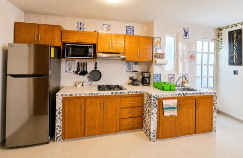 Texcoco Apartment | Departamento París comodo y tranquilo WIFI cocina ideal para trabajar familias o parejas