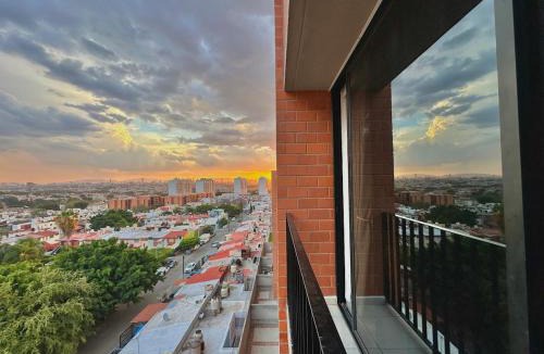 Guadalajara Municipality Apartment | Departamento, Vista panorámica, Estacionamiento techado