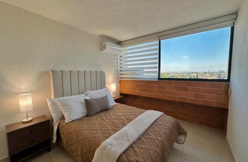 Guadalajara Municipality Apartment | Departamento, Vista panorámica, Estacionamiento techado