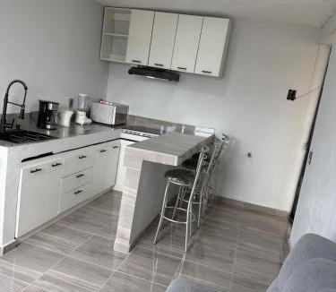 Maravatio Apartment | Depto Centrico con vista y cocina equipada