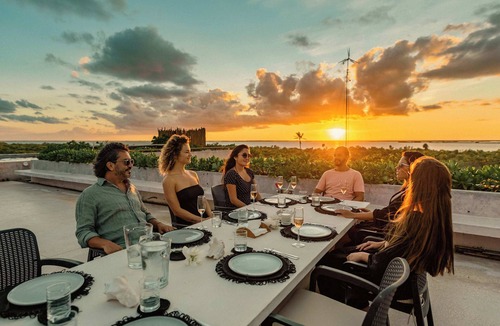 Tulum House | Design Award Beach House w/Sky Pool + Ocean Views + Breakfast Included