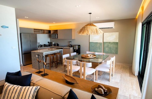 Yucatan Peninsula Apartment | Designer decorated villa for 9 Yucalpeten Marina Beach