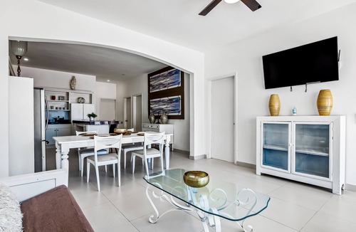 La Paloma House | Dog-friendly villa with heated outdoor pool, hot tub, streaming, private patio