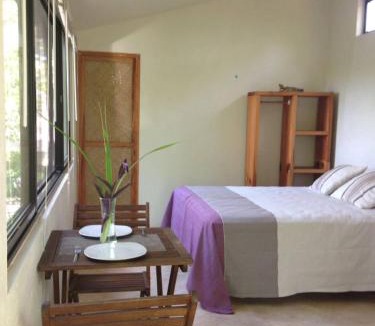Cuatunalco House | Double Bed, Queen size, small kitchen, terrace, wi fi air condition quiet