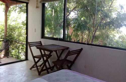 Cuatunalco House | Double Bed, Queen size, small kitchen, terrace, wi fi air condition quiet