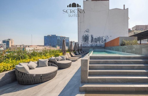 Hipodromo Apartment | Elegant Apartment with AC and Skydeck Pool in Central Condesa