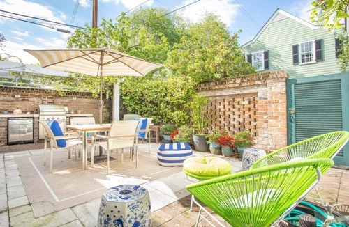 Historic District - North House | Entire 1842 Downtown Home with Private Courtyard + Parking by Lucky Savannah