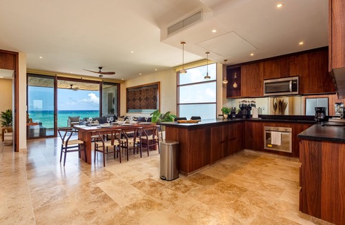 Soliman Bay Condo | Exclusive Tulum Oceanfront Serenity | 3 BR | Pool