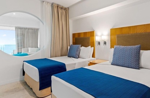 Marina Mazatlan Hotel | Exquisite 1 BR Condo with a Terrace and Private Beach Area