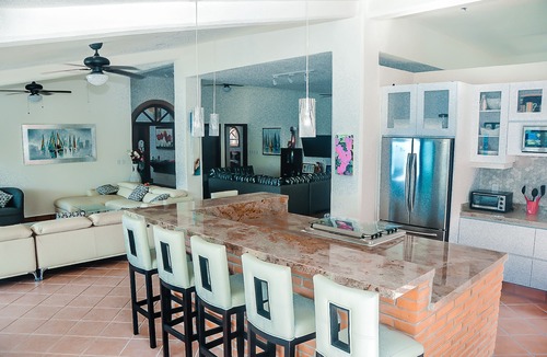 Romantic Zone Condo | EXTRAORDINARY, 3 BR PENTHOUSE, OCEAN FRONT , Largest in PV