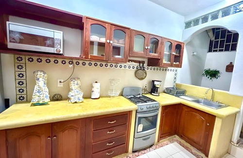 Playa la Madera House | First floor house in Calle Adelita, in front of the Rest. La Gula