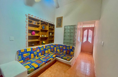Playa la Madera House | First floor house in Calle Adelita, in front of the Rest. La Gula