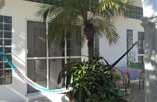 Chuburna Puerto Apartment | Garden Apartment in Casa Solana Beachfront House