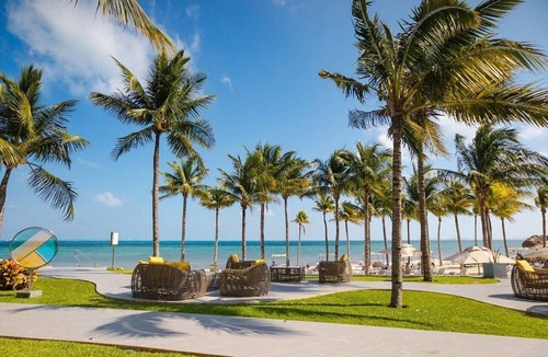 Puerto Juarez Resort | Garza Blanca at Cancun. Luxurious beachfront 2 bedroom suite sleeps 6!
