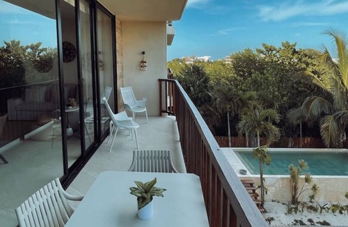 Isla Holbox Condo | Golden Hour 2BR Ocean View Apt