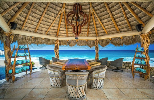 Buzzards Villa | Gracious 7 BR Villa La Salinas w/Ocean views, Private Pool, Wet Bar, Swimmable Beach + More