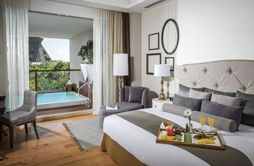 Villa Juarez Hotel | Grand Luxxe 3 bedroom Spa Suite - Riviera Maya
