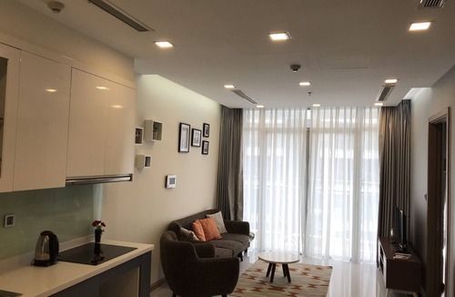 Hang Xanh Apartment | Green Vinhomes Central Park | 1 Bedroom $50.00 (sale 20%)