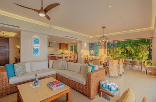 Punta de Mita Condo | Ground-Floor Family Oasis with Double-Size Pool, Lake View & 4 Spacious Bedrooms