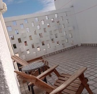 Ciudad Juarez House | Habitación con terraza