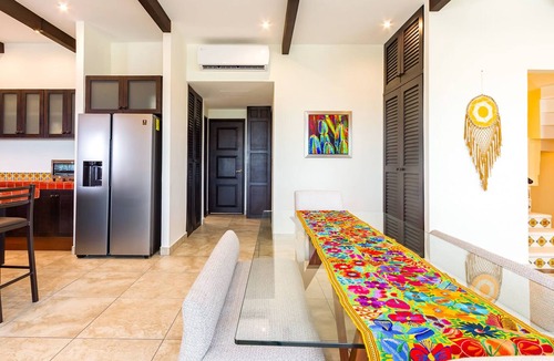 Villa Juarez Condo | Hacienda Style Apt w/Oceanview Roof Pool & Cenote!
