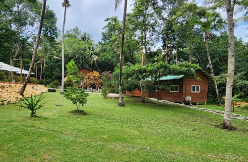 Fronteras Cabin | Happy Iguana Marina Ecolodge Waterfront Cabin #3, A/C, Starlink, Pool, Sleeps 8