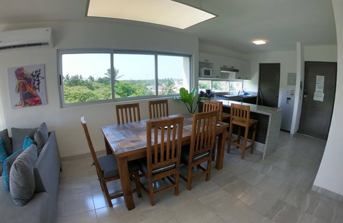 Boca del Rio House | Hermoso Penthouse al pie del rio y manglar 3BD PH