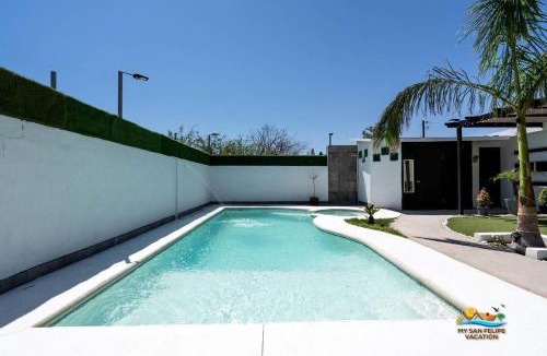 Primera Seccion House | Incredible in-town pool house with BBQ area