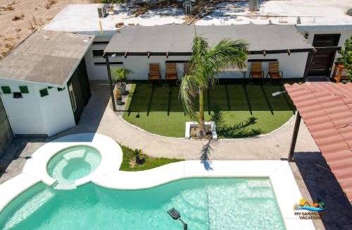 Primera Seccion House | Incredible in-town pool house with BBQ area