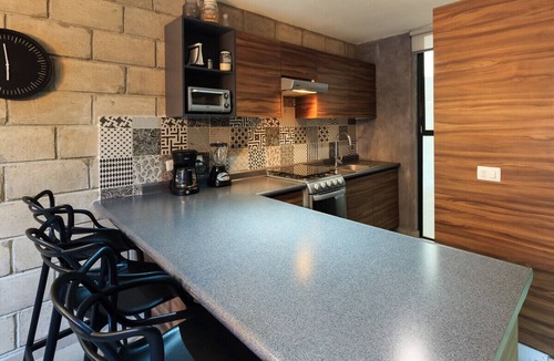 Downtown Guadalajara Apartment | Inspiring Loft w/Gym & Coworking | 2 BD | Tribu Colón