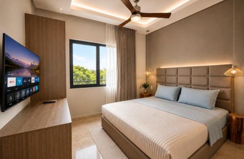 Playa Paraiso House | Jungle Guardian - Rooftop Pool & Beach Club