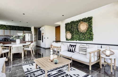 Playa Paraiso Condo | 🌿 Jungle Penthouse w/Private Pool | 4 Min to Beach + Town