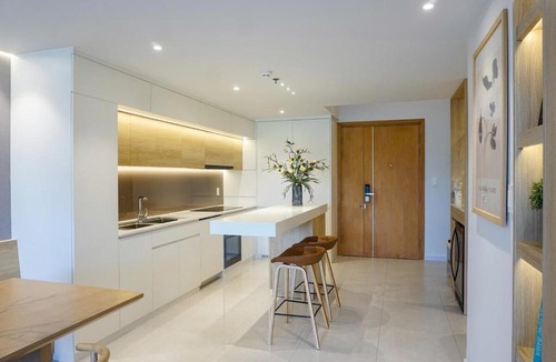 Thu Thiem Apartment | Kajsen Japandi 2Br 2Ba Saigon Central