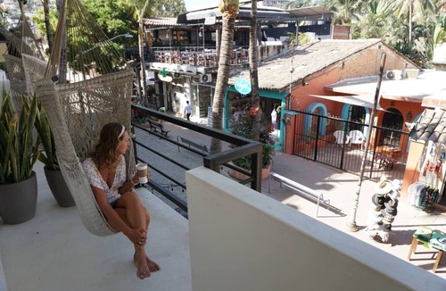 Sayulita Apartment | King Bed, AV, Private Balcony, Steps from the Beach