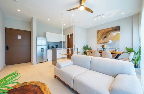 Colonia Centro Condo | Kippal Tulum 2 Bedroom 2 Baths Ocean View Balcony