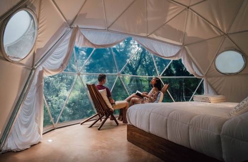 Chemuyil House | Ku Kuk Glamping – Domo Lluvia