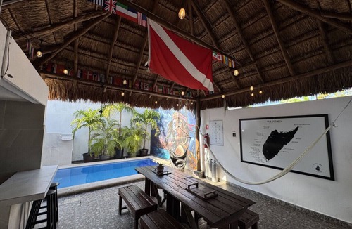 Colonia Adolfo Lopez Mateos Apartment | La Perle Noire | WK - Terasse et Piscine