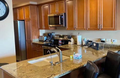 Puerto Penasco Condo | Las Palomas Ocean front Diamante Condo First Floor with private patio