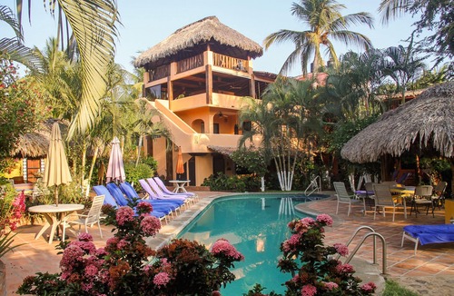 Brisas de Zicatela Apartment | Lg 1 BR apt w/ionization system pool, free yoga classes, gardens, spa service