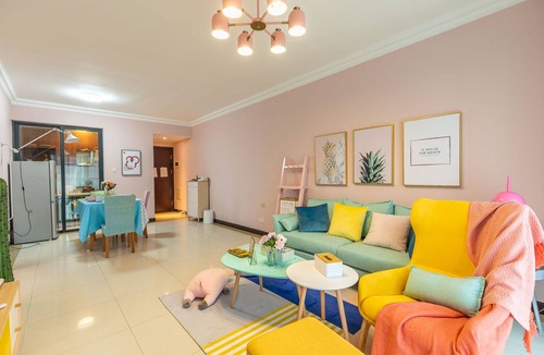 Xiangzhou District Apartment | Locals Boutique Apartment Huafa Plaza 9