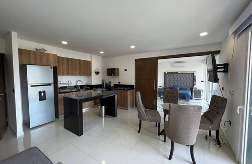 North Hotel Zone Condo | Loft at Zoho Skies | Rooftop Pool and Ocean View