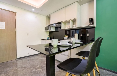 Monterrey Apartment | Loft con Cama Matrimonial, Gym + Estacionamiento