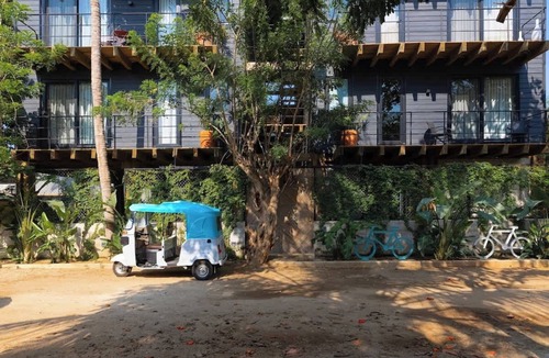 Bacocho Apartment | Loft de Madera con Alberca a 350m de Playa Zicatela