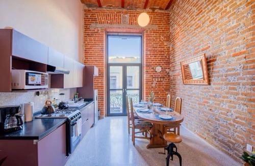 Puebla Historic Center Apartment | Loft 112 Historic Center w/Balconies & Panoramic Shared Terrace