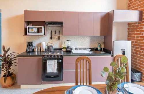 Puebla Historic Center Apartment | Loft 112 Historic Center w/Balconies & Panoramic Shared Terrace