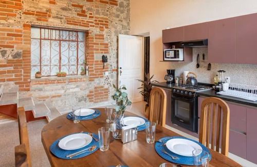 Puebla Historic Center Apartment | Loft 112 Historic Center w/Balconies & Panoramic Shared Terrace