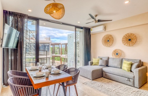 Tulum House | Lovely jungle home w/ private pool, rooftop, partial AC, free WiFi, and balcony!