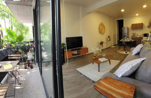Colonia Cuauhtemoc Apartment | Lujoso Departamento con terraza en Col. Cuauhtemoc