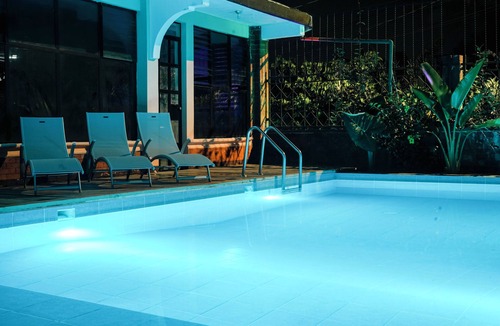 San Pedro La Laguna Condo | Lush Villa with Private Pool & Lake View - Pet Friendly